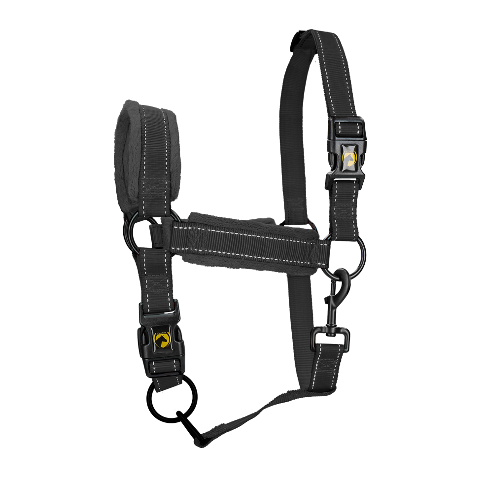 Excellent Superior Halster Zwart XS
