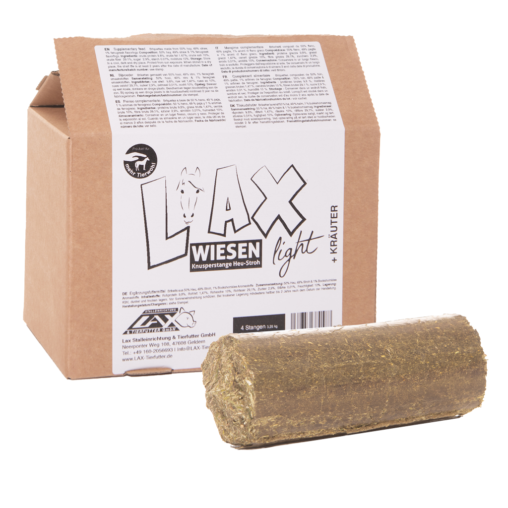 Lax Weide Knabbelblok Light Hooi/Stro/Kruiden
