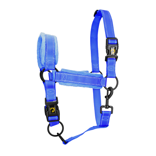 Excellent Superior Halster Blauw XS