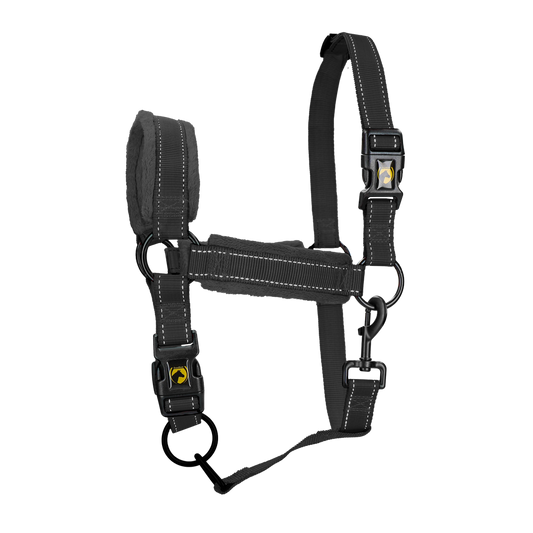 Excellent Superior Halster Zwart XS