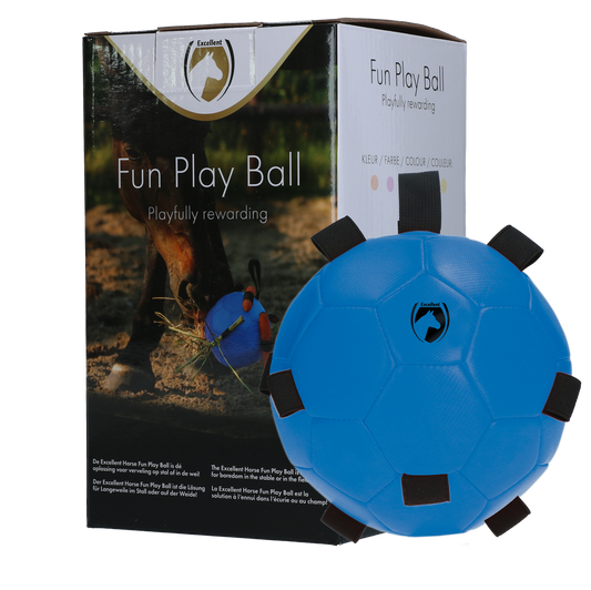 Excellent Horse Fun Play Ball Blauw