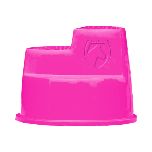 Excellent Horse Opstaphulp 3 Treden Roze